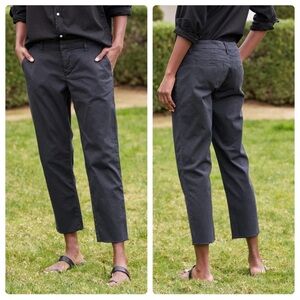Frank & Eileen Wicklow Italian Chino Italian Performance Twill Washed Black 10